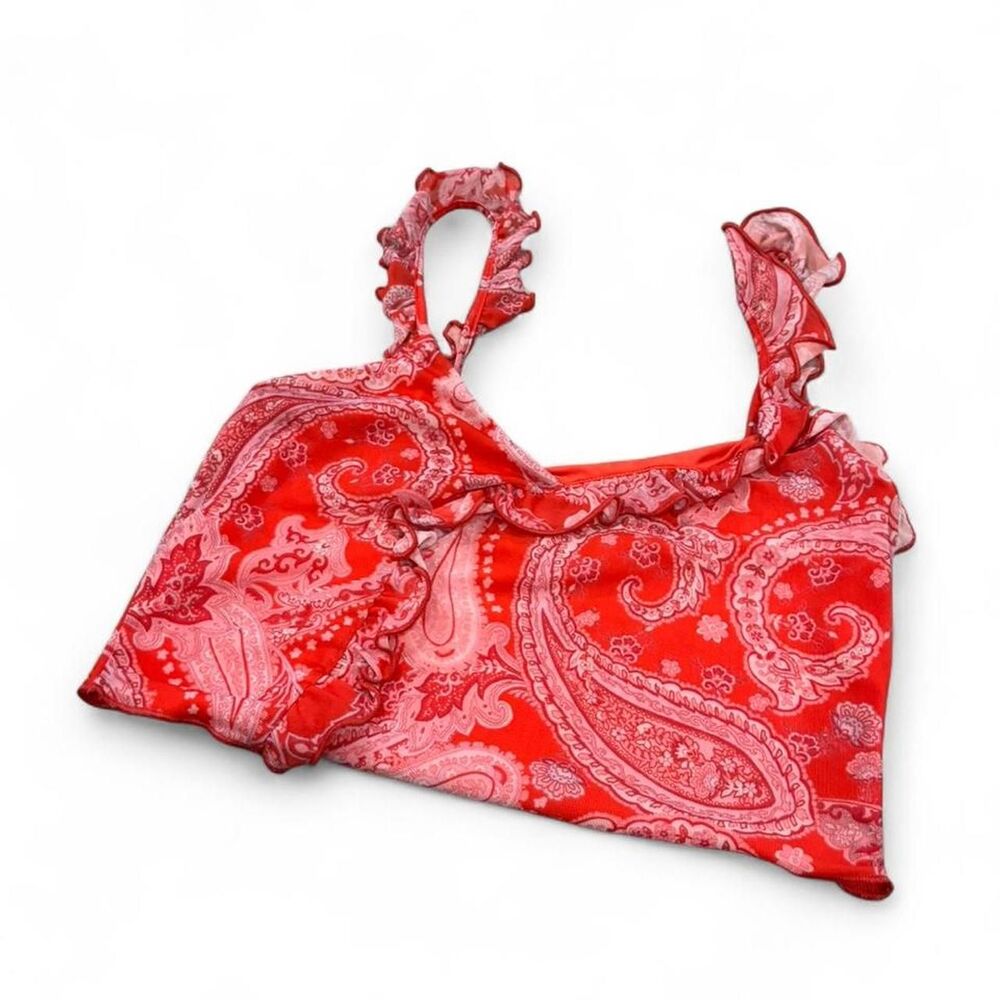 Bershka Red Top - Picture 2 of 7